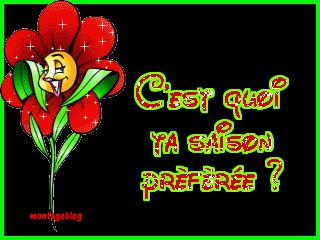 C koa ta saison préféré..............