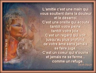 l'amitier c.....